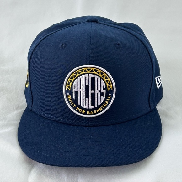 NBA Indiana Pacers 2022-23 City Edition New Era 59fifty SnapBack EUC - Picture 1 of 8